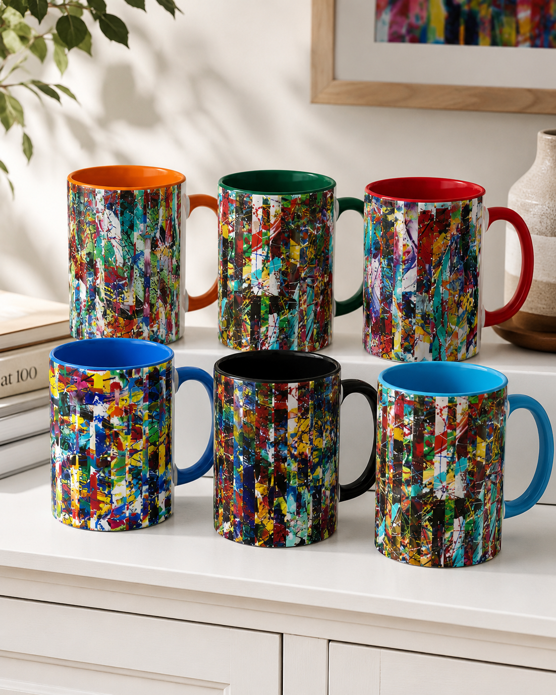 Patrice Rouge Art Mugs