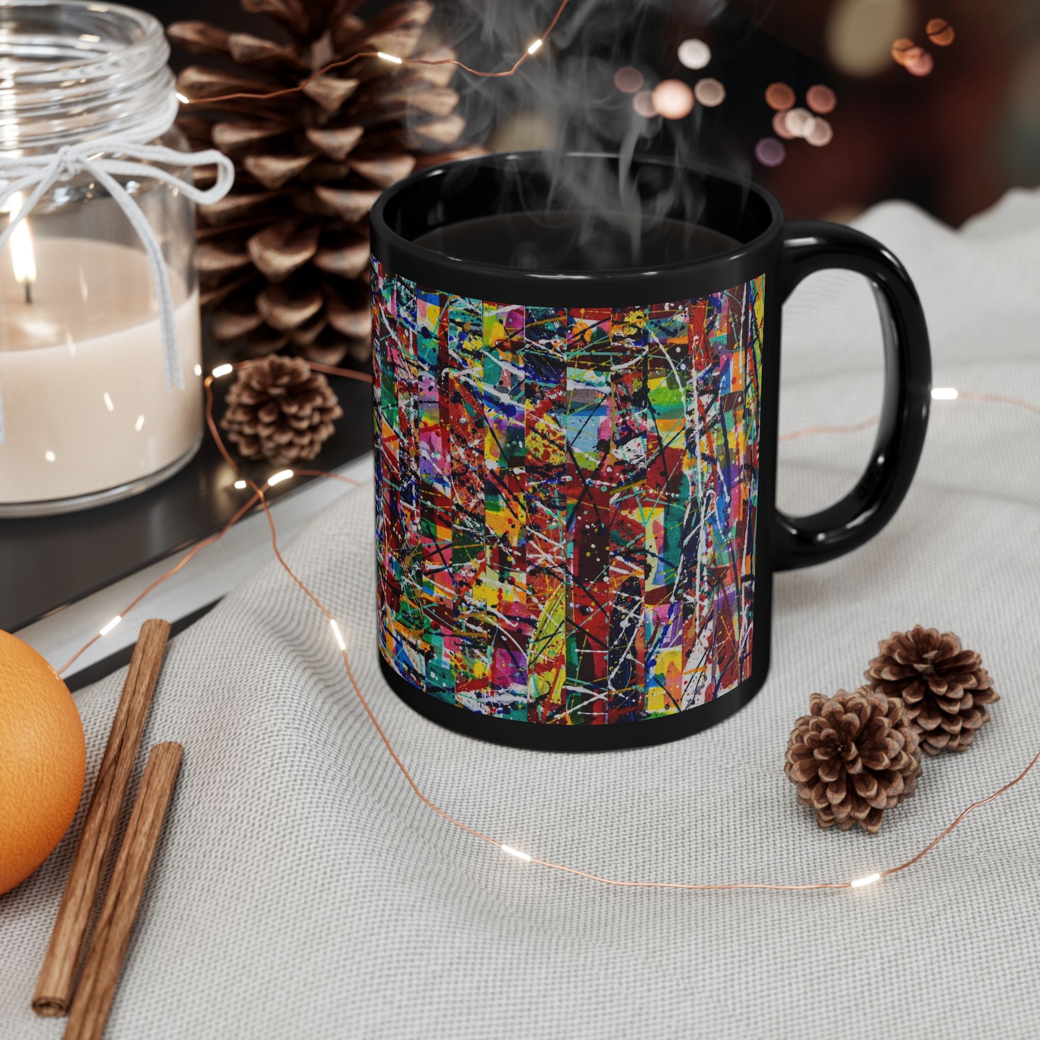Patrice Rouge - Art Ceramic Mugs - Carnivale
