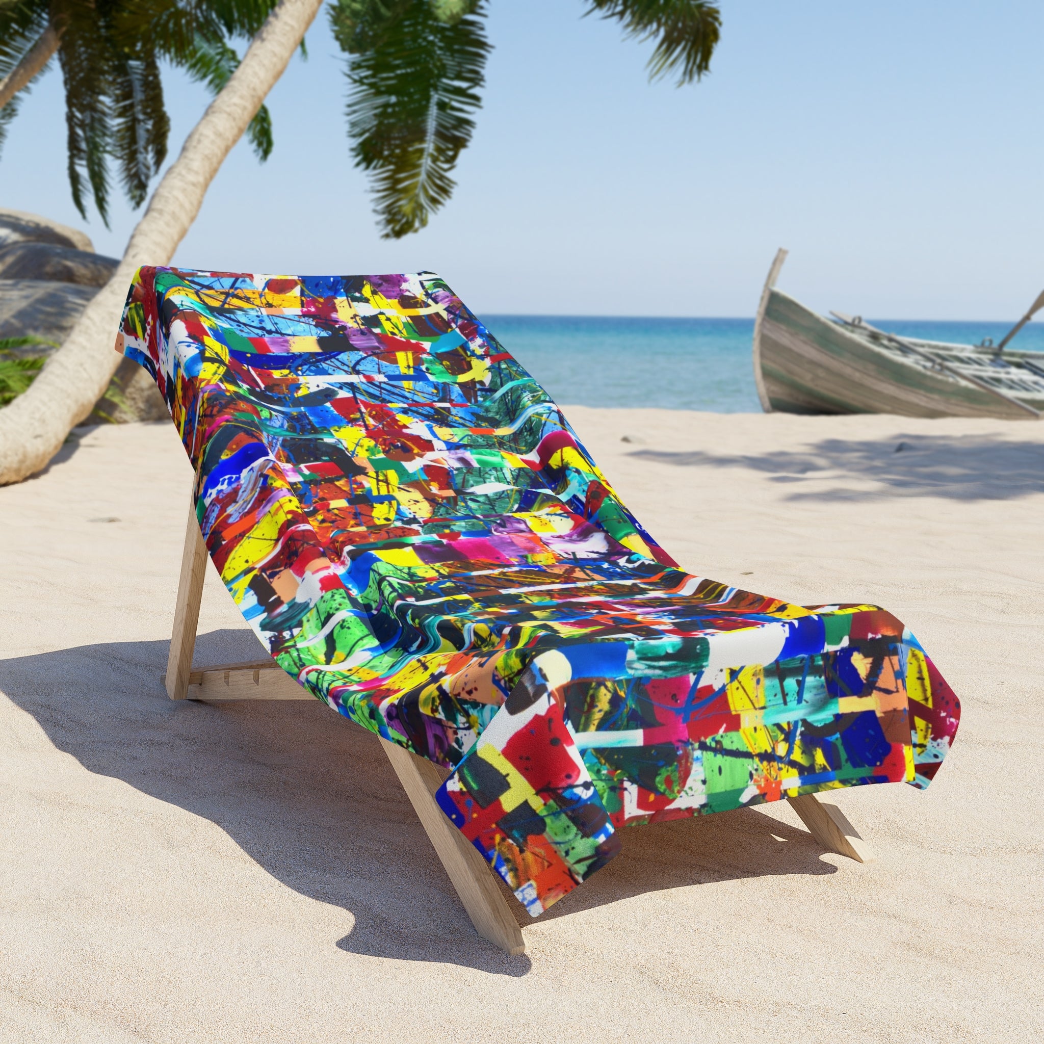 Patrice Rouge Art - Beach Towel - The Rain Forest