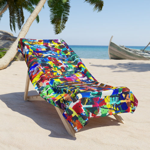 Patrice Rouge Art - Beach Towel - The Rain Forest