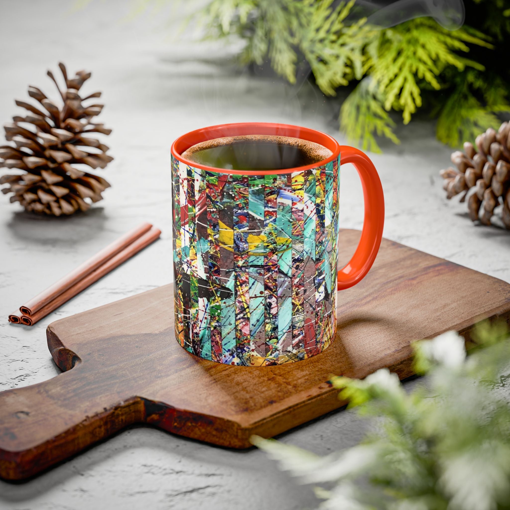 Patrice Rouge Art Mug - Color my World