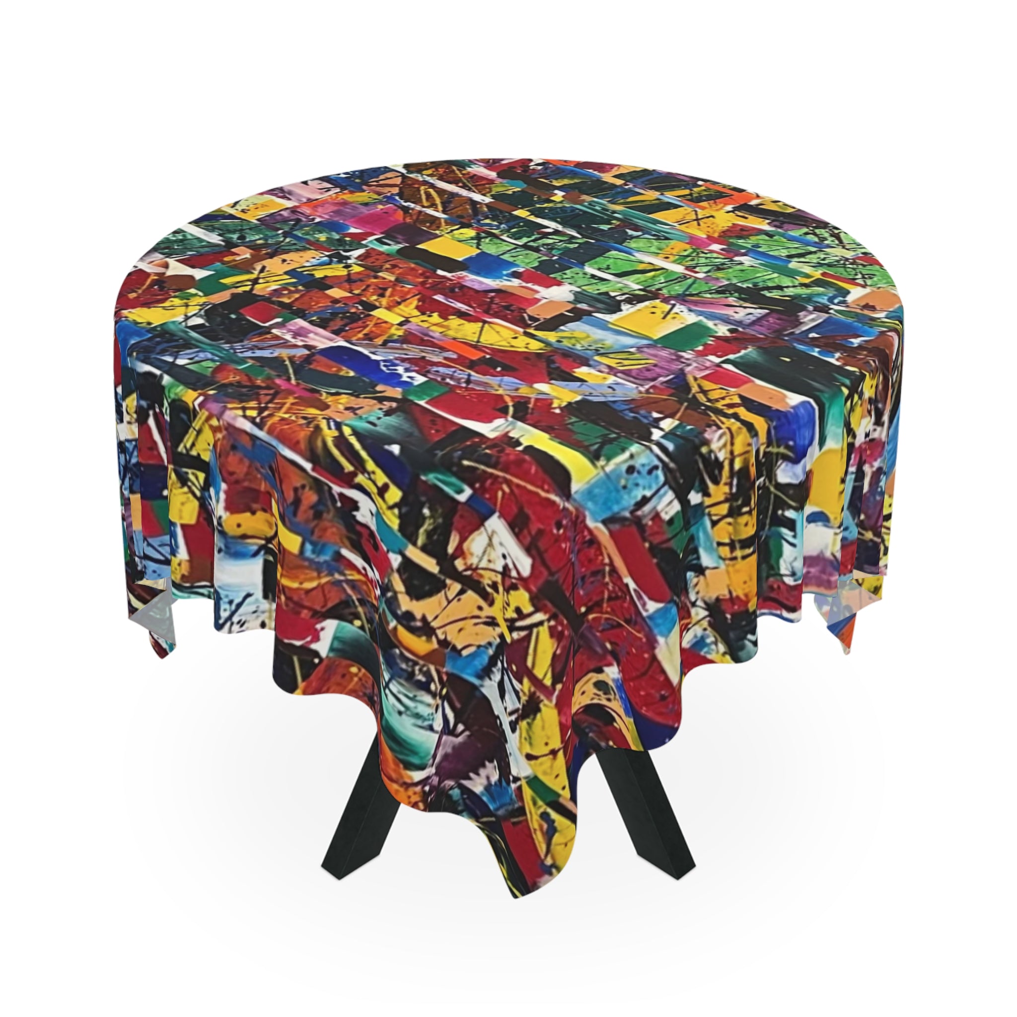 Patrice Rouge LE Collection - Vibrant Modern Art Dining Cover - Color of the Amazon