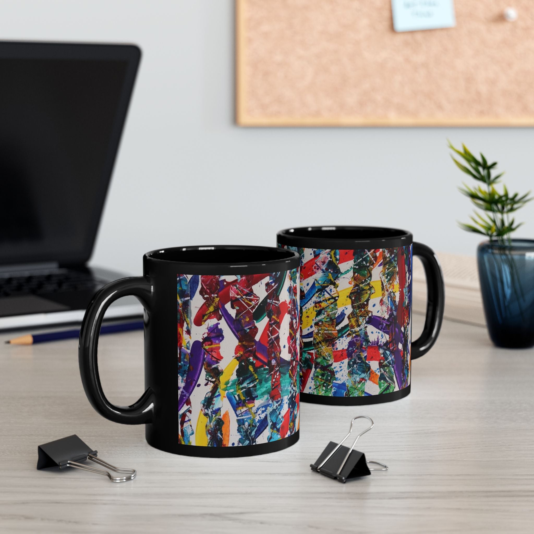 Patrice Rouge Art Mug — Ceramic Collection - Colors of the Amazon