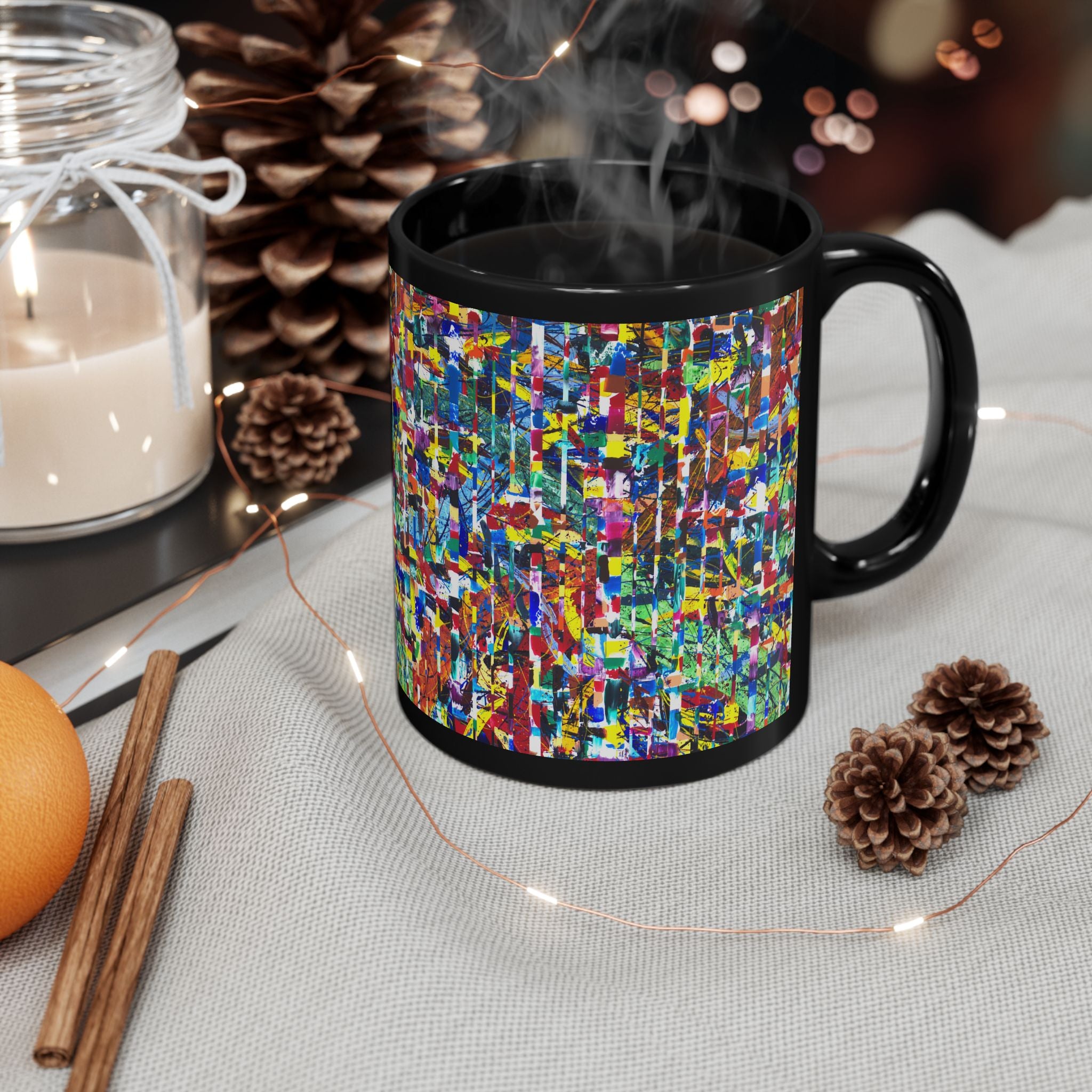 Patrice Rouge Art Mug — Ceramic Collection - Colors of the Amazon