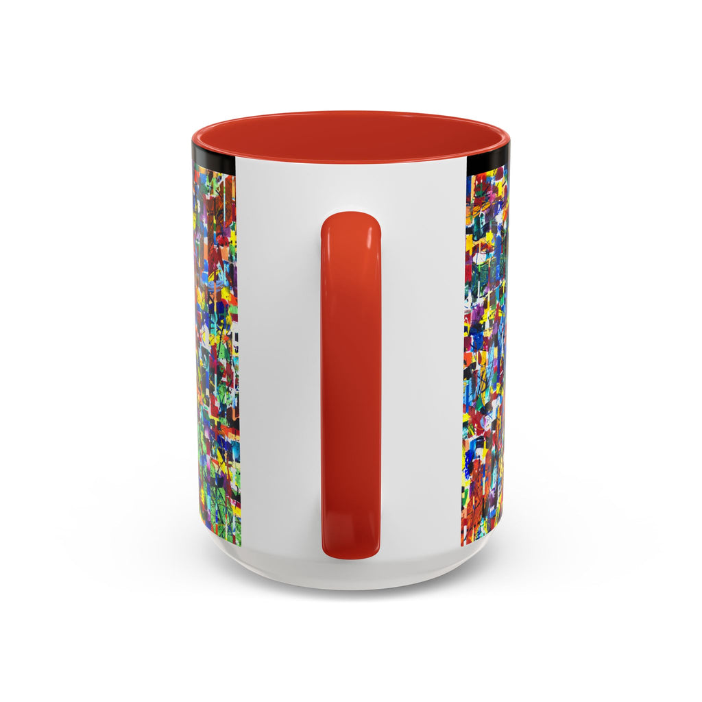 Patrice Rouge Art Collection Ceramic Mug - Color of the amazon