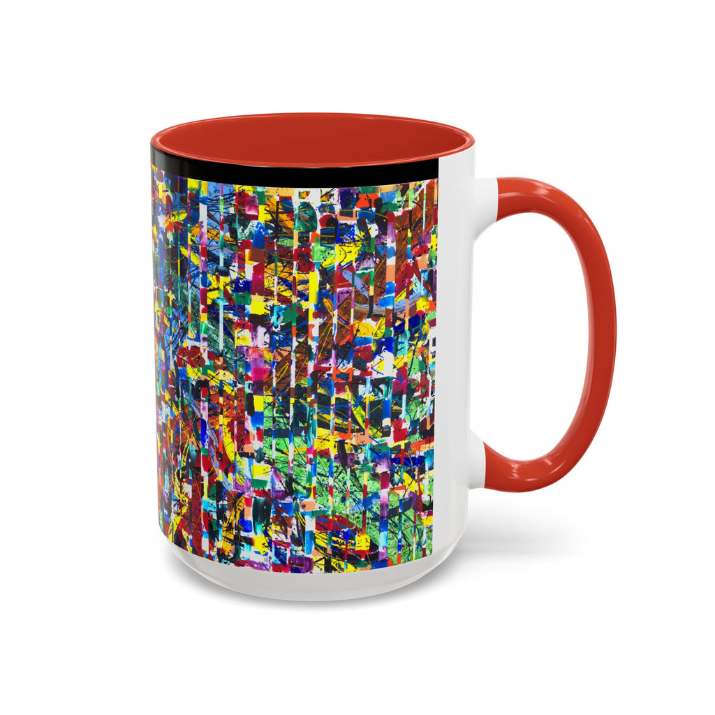 Patrice Rouge Art Collection Ceramic Mug - Color of the amazon