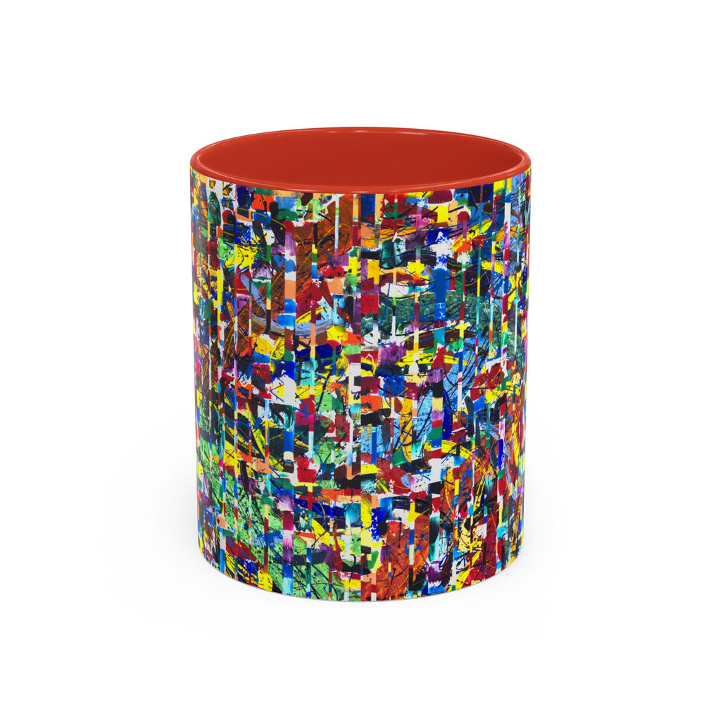 Patrice Rouge Art Collection Ceramic Mug - Color of the amazon